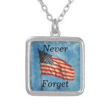 Amerikanska flaggan anpassningsbar halsband