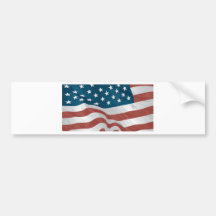 Amerikanska flaggan bildekaler