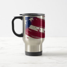Amerikanska flaggan kaffe muggar