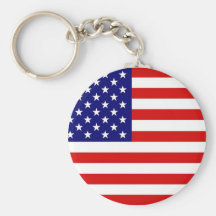 Amerikanska flaggan nyckel ring