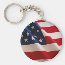 Amerikanska flaggan nyckelring
