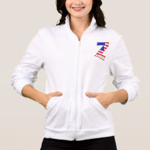 Amerikanska flaggan stars och stripesmonogram Z T Shirts