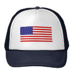 Amerikanska flaggan trucker kepsar