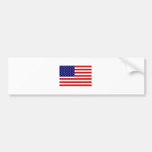 Amerikanska flagganbildekal