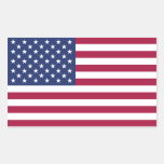 Amerikanska flagganklistermärke
