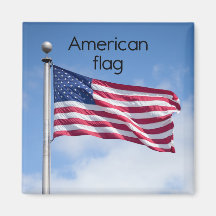 Amerikanska flaggankylskåpmagnet magneter