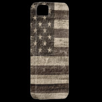 Amerikanska flagganvintage casemate fodral