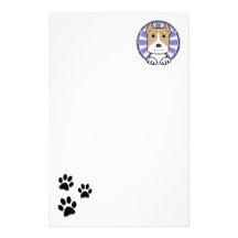 AmerikanStaffordshire Terrier Anpassade Brevpapper