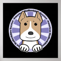 AmerikanStaffordshire Terrier Print