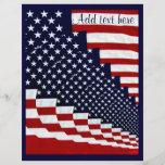 Amerikanstjärnor & Stripes_ Flyg Blad