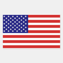 AmerikanUSA flaggaklistermärke