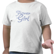 AmoreFlowerGirlBlueDrkT Tee