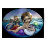 "Amphitrite" hälsningkort kort