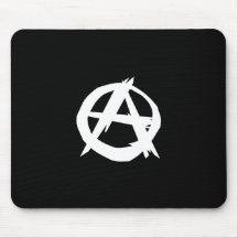 Anarkist Colombia politisk flagga Musmattor