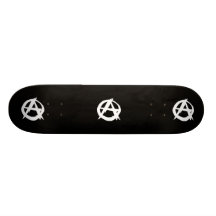 Anarkist Colombia politisk flagga Skate Deck
