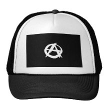 Anarkist Colombia politisk flagga Trucker Keps