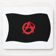 Anarkiströrelseflagga Mousepad Mus Matta