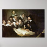 Anatomikursen av Dr. Nicolaes Tulp. Print