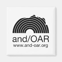 and-/OARmagnet Kylskåpsnagnet