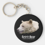 "Andebjörn" Kermodei björn Keychain Nyckelringar