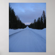 Ändlös väg print