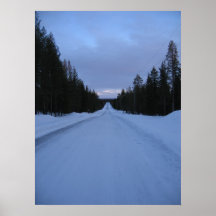 Ändlös väg print