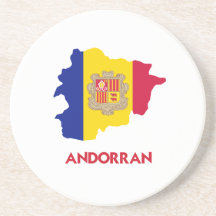 ANDORRANSK KARTA UNDERLÄGG