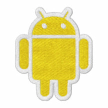Android broderad långärmadPolo