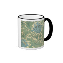 "Anemon" design (textilen) Kaffe Kopp