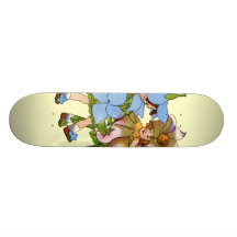 Anemoner och Bluets Skateboard Deck