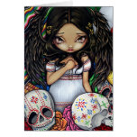 "Ängel de los Muertos" hälsningkort kort