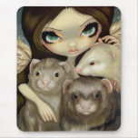 "Ängel med vesslor" Mousepad Mus Matta