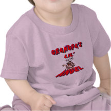 ÄNGEL RÖD w/monkey för MORFÄDER LIL Tshirts