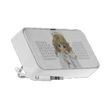 Angelicaängelklotter Laptop Speakers