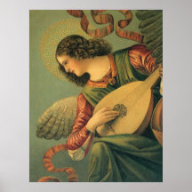 Ängelmusiker, Melozzo da Forli, renaissancekonst Posters