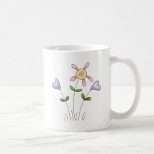Ängelpajaser ·, Blommahjärtor ·, Lilor Kaffe Kopp