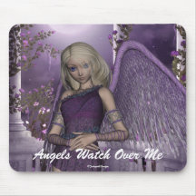 Ängelvioleten charmar Mousepad Musmattor