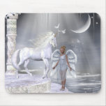 ÄnglarFae Unicorns Mousepad Musmatta