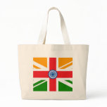 Anglo Indian Flag Canvas Bags