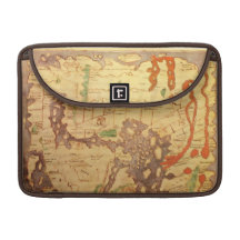 Anglo Saxonvärldskarta MacBook Pro Sleeves