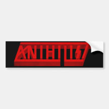 ANIHILIST-varumärke 001 Bildekal