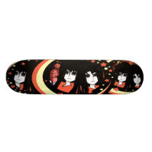 Animeflickor Anpassad Skate Board