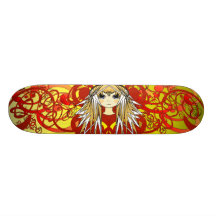 Animeflickor Skate Board
