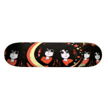 Animeflickor Skateboard Deck