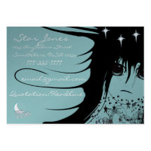Animeflickor Visitkort