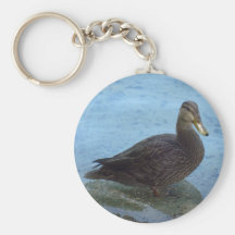 Anka Keychain Nyckel Ringar