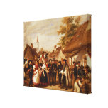 Ankomsten av bruden, 1856 canvastryck