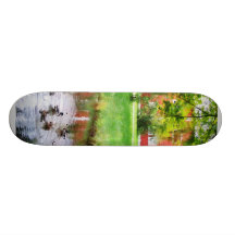 Ankor på damm anpassad skate board