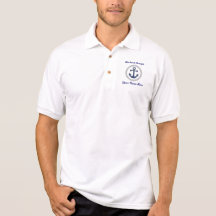Ankrar Aweigh personligPolo T-shirt