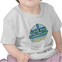 Annons som betalas för av min gudmorblått t shirt